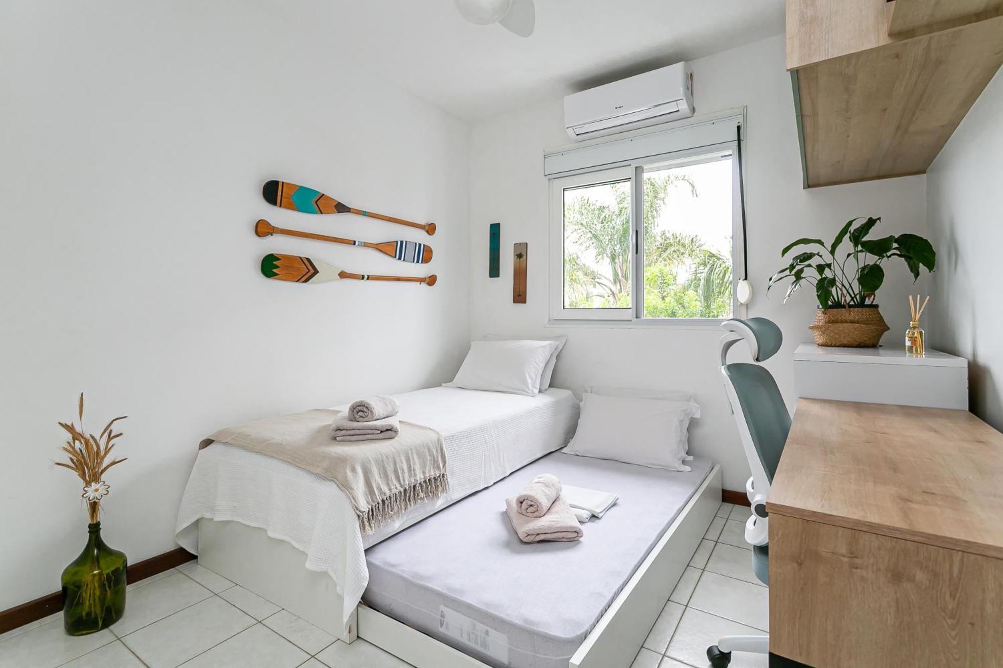 Apartamento Top No Novo Campeche, Completo, Luminoso, A 50 M Da Praia Florianopolis Exterior photo