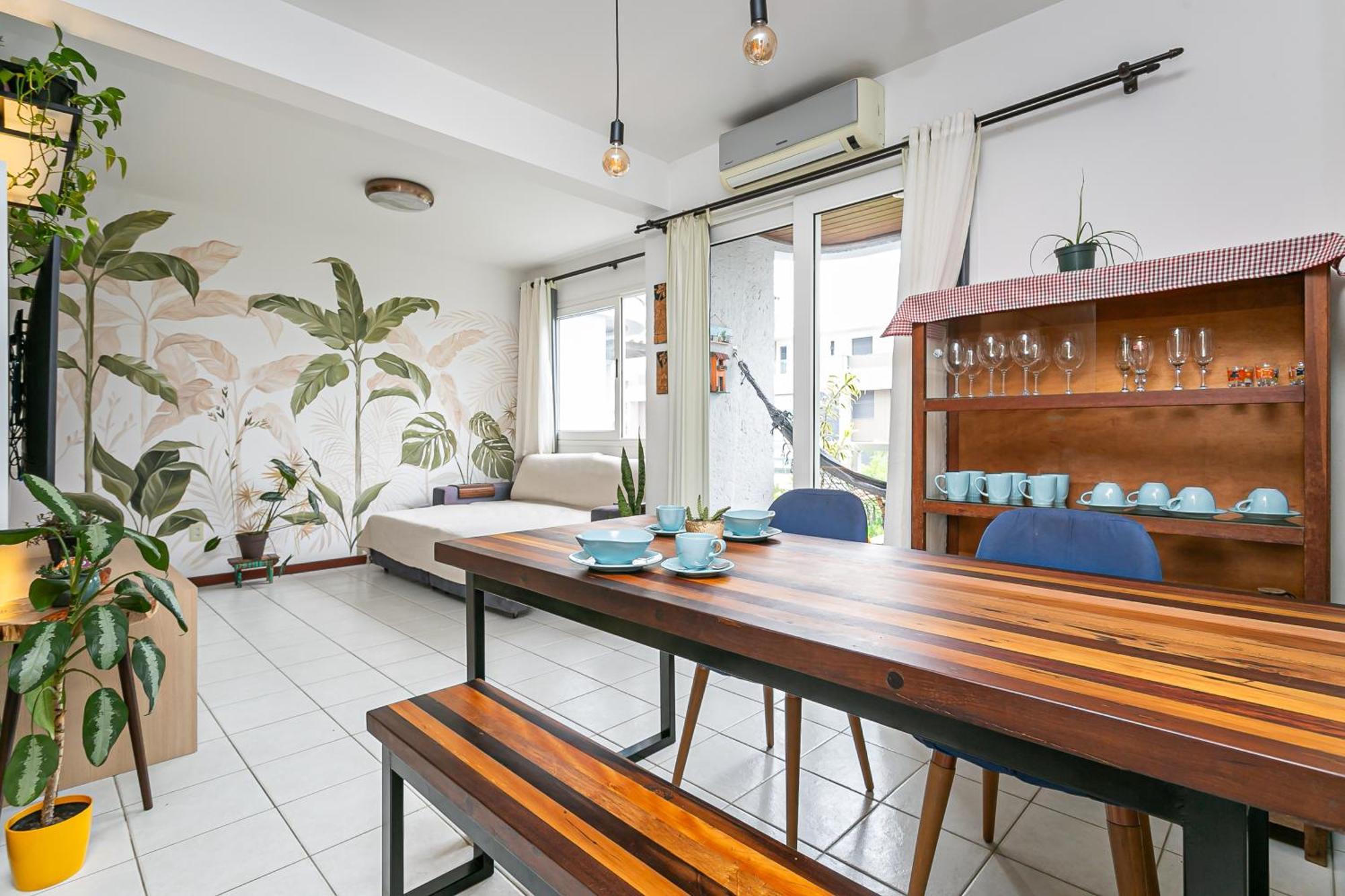 Apartamento Top No Novo Campeche, Completo, Luminoso, A 50 M Da Praia Florianopolis Exterior photo